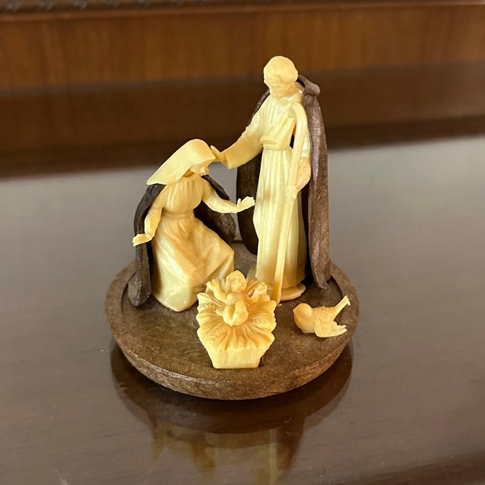 Fontanini Depose Italy Holy Family Nativity Figurine Mini 3'' Vintage